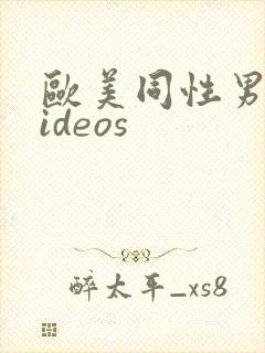欧美同性男男videos封面