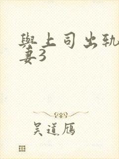 与上司出轨的人妻3