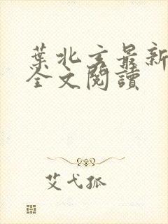 叶北玄最新章节全文阅读封面