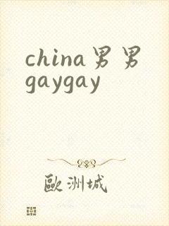 china男男gaygay