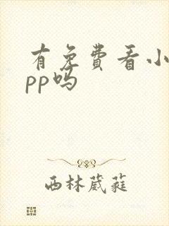 有免费看小说app吗