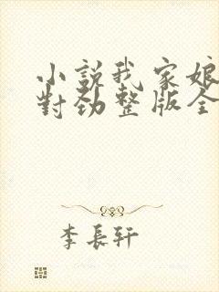 小说我家娘子不对劲整版全文下载