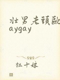 壮男老头欧美gaygay