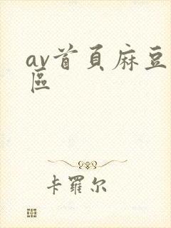 av首页麻豆一区