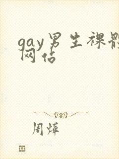 gay男生裸体网站