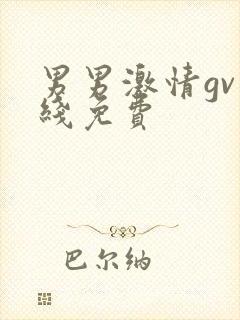 男男激情gv在线免费