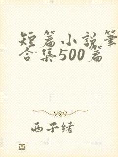 短篇小说笔趣阁合集500篇