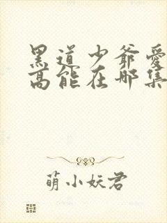 黑道少爷爱上我高能在哪集