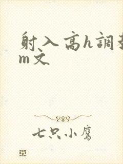 射入高h调教sm文封面