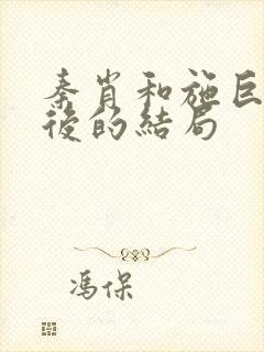 秦肖和施巨耀最后的结局封面