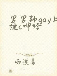 男男帅gay片被c呻吟