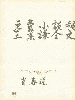 免费小说超级兵王叶谦全文阅读