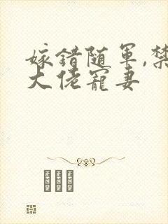 嫁错随军,禁欲大佬宠妻