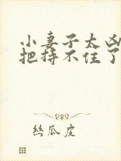 小妻子太凶陆爷把持不住了