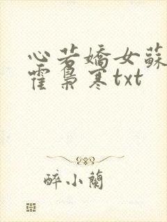 心若娇女苏婉,霍枭寒txt