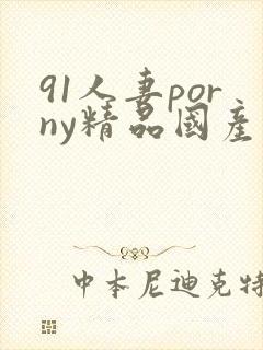 91人妻porny精品国产