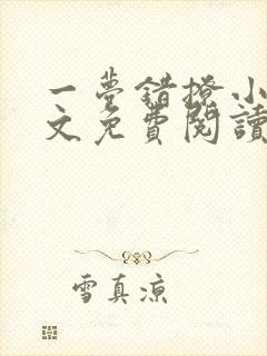 一梦错撩小说全文免费阅读无弹窗