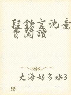 段钦言沈意眠免费阅读