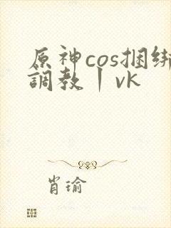 原神cos捆绑调教丨vk