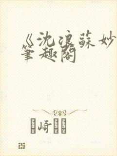 《沈浪苏妙涵》笔趣阁封面