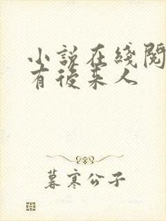 小说在线阅读还有后来人