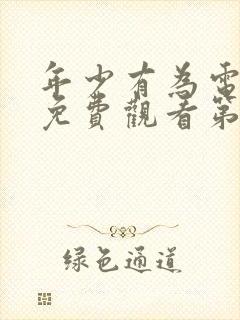 年少有为电视剧免费观看第七集封面