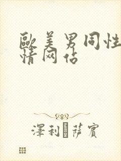 欧美男同性恋激情网站