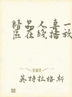 精品人妻一区二区在线播放