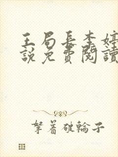 王局长李婷婷小说免费阅读全文最新