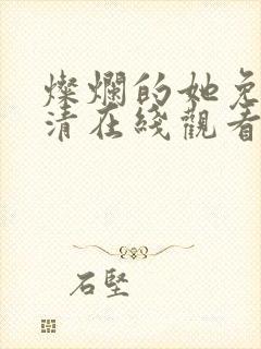 灿烂的她免费高清在线观看