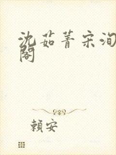 沈茹菁宋洵笔趣阁