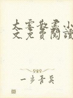 大雾散尽小说全文免费阅读大结局