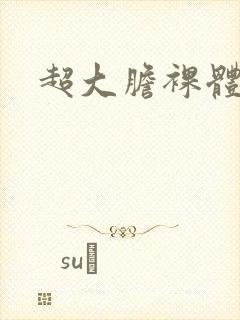超大胆裸体艺术