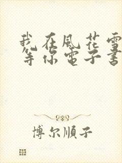 我在风花雪月里等你电子书下载封面