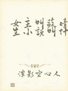 女主叫苏晴的重生小说叫什么名字