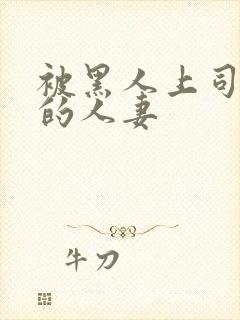 被黑人上司侵犯的人妻