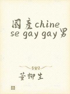 国产chinese gay gay男男封面
