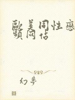 欧美同性恋男视频网站