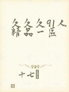 久久久91人妻精品一区