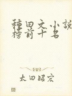 种田文小说排行榜前十名封面