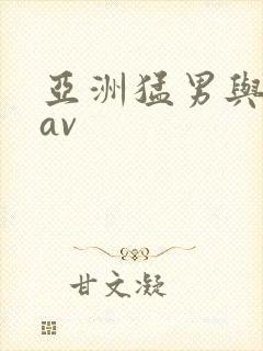 亚洲猛男与少妇av