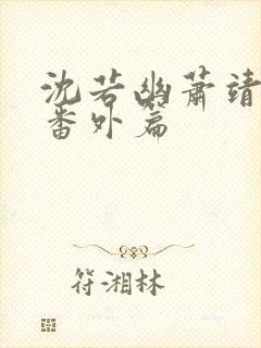 沈若幽萧靖和离番外篇