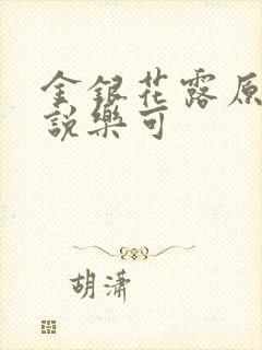 金银花露原著小说乐可