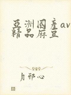 亚洲国产av色精品麻豆