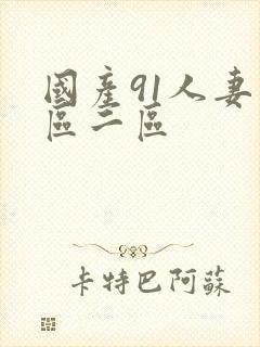 国产91人妻一区二区