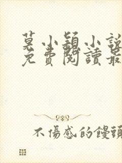 莫小颖小说全文免费阅读最新章节