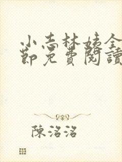 小志林姨全部章节免费阅读