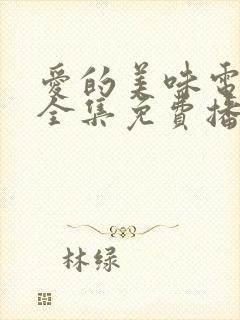 爱的美味电视剧全集免费播放高清封面