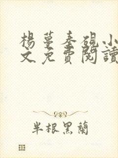 杨蔓秦砚小说全文免费阅读