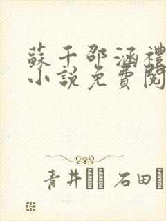 苏千邵涵礼原著小说免费阅读封面